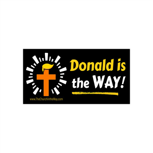 Donald is The WAY!  Sticker #1