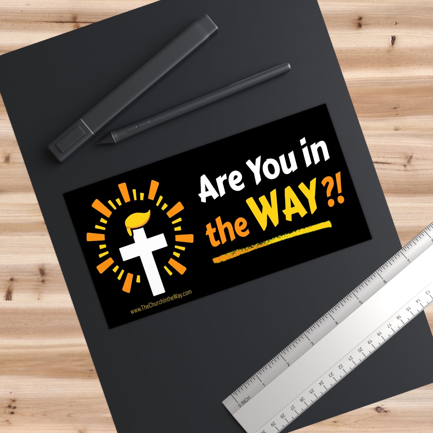 Are You in the WAY?  Sticker #1